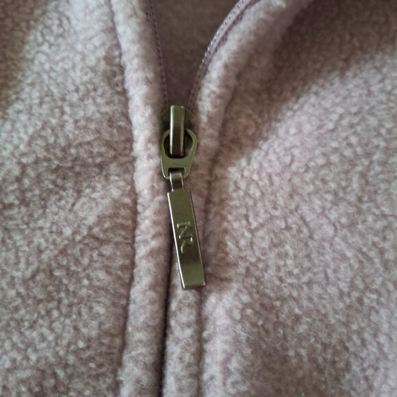 Northern Reflections Fleece Zip-Up Jacket - Gray Pink - Women's M - Picture 5 of 7